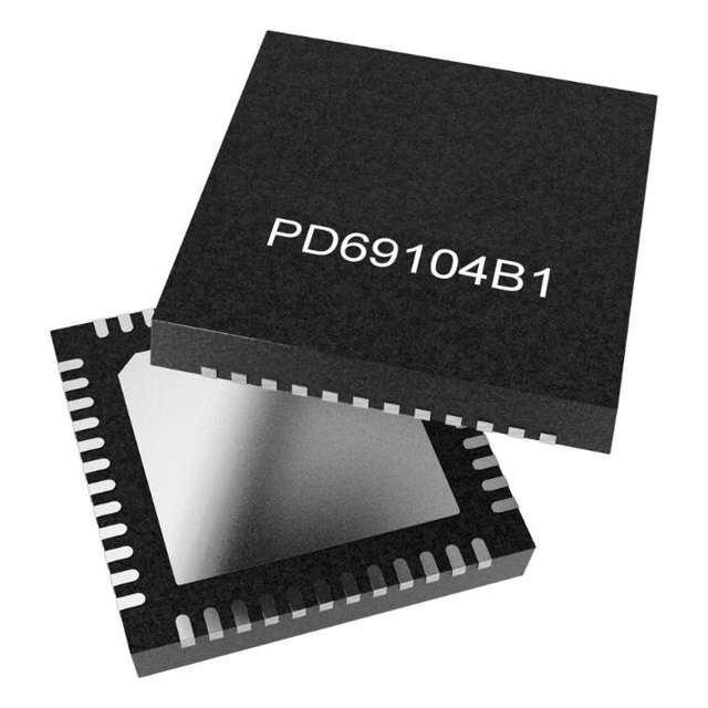 [Microchip PoE 管理器] PD69104B1ILQ 4端口以太網供電（PoE）管理器