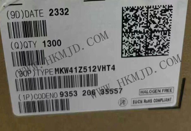 【現(xiàn)貨供應(yīng)】NXP MKW41Z512VHT4：高性能無(wú)線MCU SoC，支持BLE 4.2 & 802.15.4雙模通信