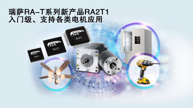 瑞薩電子推出面向單電機(jī)應(yīng)用優(yōu)化的卓越MCU系列， 涵蓋電動工具、家用電器等廣泛應(yīng)用場景